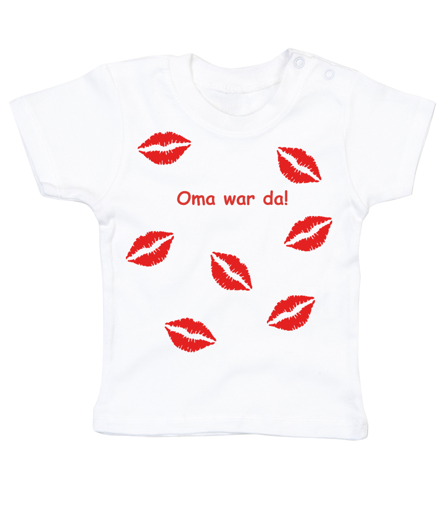 Baby TShirt "Oma war da!" miniloo